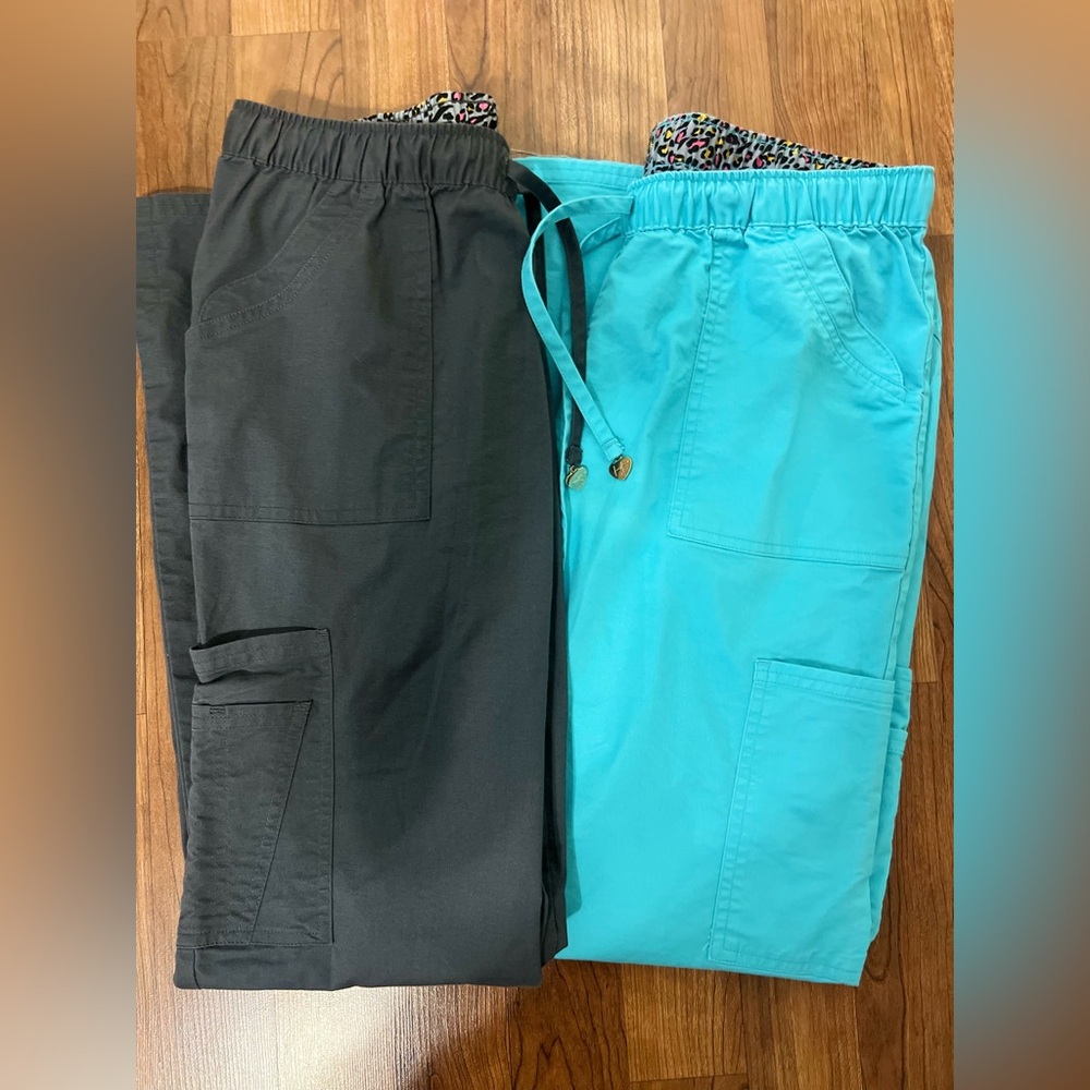 Bundle of 2 Heartsoul Scrub Pants, S